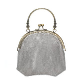 Fashion Chainmail Handbag – Stylish Metal Mesh Purse for Party & Daily Wear